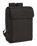 Safta Sac à dos pour ordinateur portable 13,3 pouces avec port USB et rabat, Business Noir, 29 x 39 x 12 cm