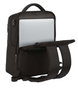 Safta Sac à dos portable 15,6 pouces avec chargeur USB, 2 compartiments, 31 x 44 x 13 cm, Noir