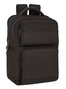 Safta Sac à dos portable 15,6 pouces avec chargeur USB, 2 compartiments, 31 x 44 x 13 cm, Noir