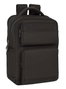 Safta Sac à dos portable 15,6 pouces avec chargeur USB, 2 compartiments, 31 x 44 x 13 cm, Noir