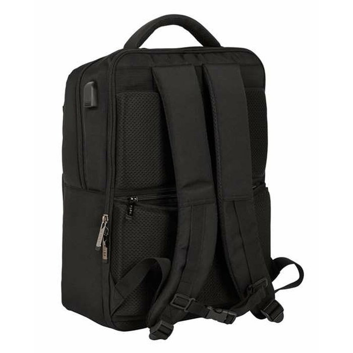 Safta Sac à dos Business noir avec port USB et compartiment ordinateur 15,6'' Safta Sac à dos Business noir avec port USB et compartiment ordinateur 15,6''