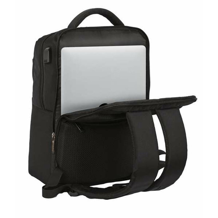 Safta Sac à dos Business noir avec port USB et compartiment ordinateur 15,6'' Safta Sac à dos Business noir avec port USB et compartiment ordinateur 15,6''
