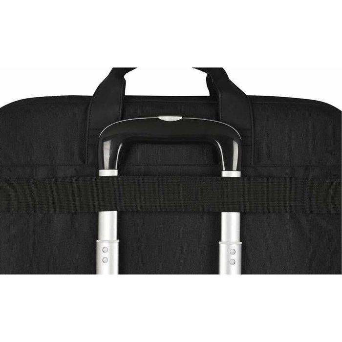 Safta Business - Malette portable pour ordinateur 15,6'' et tablette 10,6'' avec port USB, noir, 41 x 33 x 9 cm