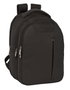 Safta Sacoche ordinateur portable 15.6 pouces, 14.1 pouces et tablette 9.7 pouces avec chargeur USB Business Black, 31 x 45 x 23 cm