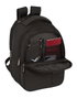 Safta Sacoche ordinateur portable 15.6 pouces, 14.1 pouces et tablette 9.7 pouces avec chargeur USB Business Black, 31 x 45 x 23 cm