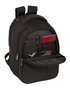 Safta Sacoche ordinateur portable 15.6 pouces, 14.1 pouces et tablette 9.7 pouces avec chargeur USB Business Black, 31 x 45 x 23 cm
