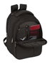Safta Sacoche ordinateur portable 15.6 pouces, 14.1 pouces et tablette 9.7 pouces avec chargeur USB Business Black, 31 x 45 x 23 cm