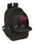 Safta Sacoche ordinateur portable 15.6 pouces, 14.1 pouces et tablette 9.7 pouces avec chargeur USB Business Black, 31 x 45 x 23 cm