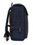 Safta Business Sac à dos portatif avec solapé, port USB et compartiment pour ordinateur portable 13,3 pouces, bleu foncé, 29x39x12 cm