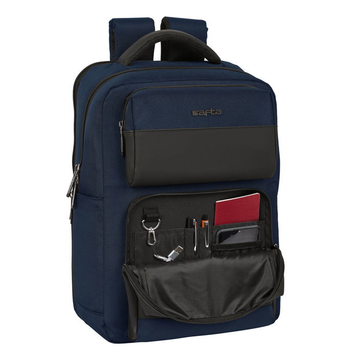 Sacoche pour Portable Safta Dark blue Bleu foncé