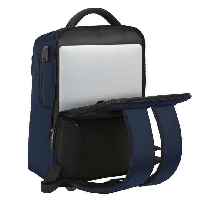 Sacoche pour Portable Safta Dark blue Bleu foncé