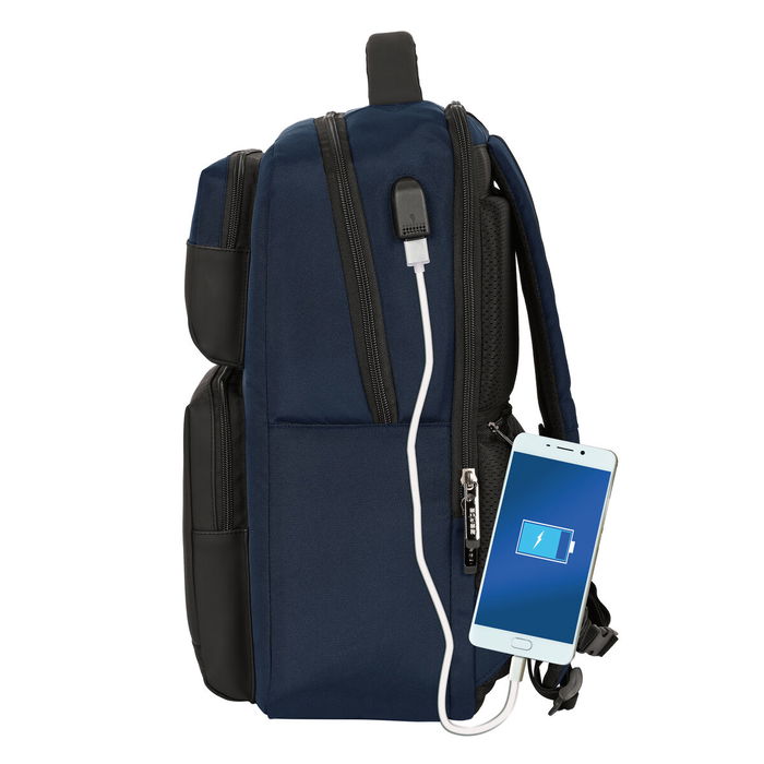 Sacoche pour Portable Safta Dark blue Bleu foncé