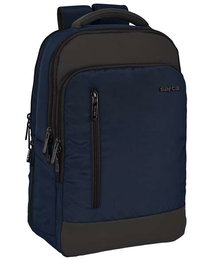 Safta Sac à dos portable 15,6" pour PC et tablette avec port USB et charge intégrée, Dark Blue, 29x44x15 cm, tissu nylon 900D