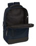 Safta Sac à dos portable 15,6" pour PC et tablette avec port USB et charge intégrée, Dark Blue, 29x44x15 cm, tissu nylon 900D