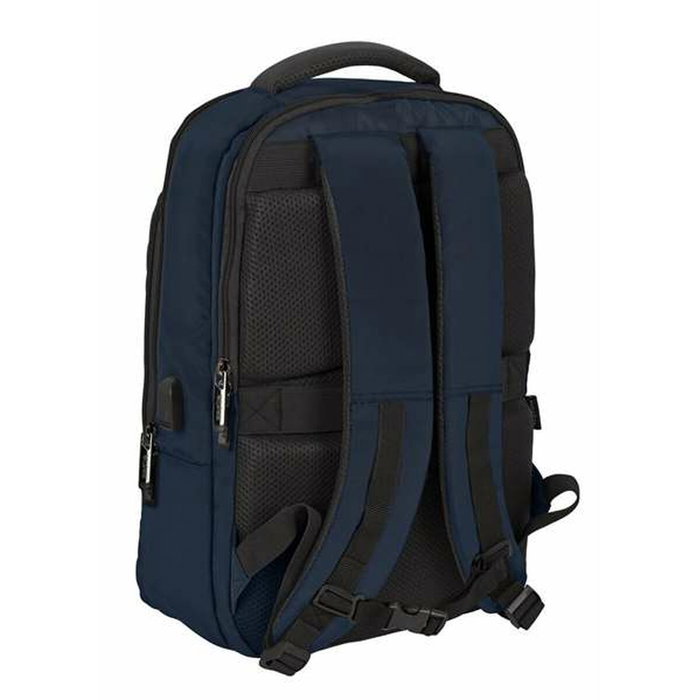 Safta Sac à dos Business Bleu foncé pour ordinateur portable 15,6 pouces et tablette avec USB Safta Sac à dos Business Bleu foncé pour ordinateur portable 15,6 pouces et tablette avec USB