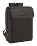 Safta Business Grey Sac à dos Portable 13,3" avec Port de Charge USB, 29 x 39 x 12 cm, en Nylon et Cuir PVC
