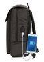 Safta Business Grey Sac à dos Portable 13,3" avec Port de Charge USB, 29 x 39 x 12 cm, en Nylon et Cuir PVC