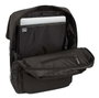 Safta Business Grey Sac à dos Portable 13,3" avec Port de Charge USB, 29 x 39 x 12 cm, en Nylon et Cuir PVC