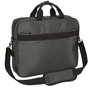 Safta Business - Mallette ordinateur portable 15,6 pouces et tablette en nylon 900D cuir PVC, gris, 41 x 33 x 9 cm, avec USB