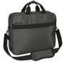 Safta Business - Mallette ordinateur portable 15,6 pouces et tablette en nylon 900D cuir PVC, gris, 41 x 33 x 9 cm, avec USB