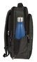 Safta Safta Business Sac à dos portable ordinateur 15,6" + tablette + USB, gris, 29x44x15 cm, nylon 900D et similicuir PVC, REACH