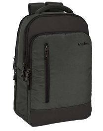 Safta Sac à dos Business Gris pour ordinateur portable 15,6 pouces et tablette avec USB