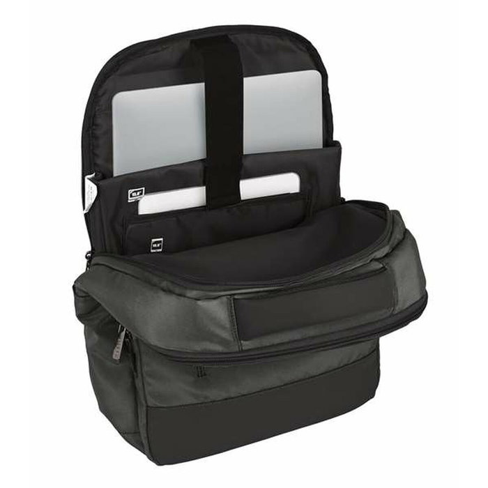 Safta Safta Business Sac à dos portable ordinateur 15,6" + tablette + USB, gris, 29x44x15 cm, nylon 900D et similicuir PVC, REACH Safta Safta Business Sac à dos portable ordinateur 15,6" + tablette + USB, gris, 29x44x15 cm, nylon 900D et similicuir PVC, REACH