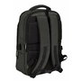 Safta Safta Business Sac à dos portable ordinateur 15,6" + tablette + USB, gris, 29x44x15 cm, nylon 900D et similicuir PVC, REACH