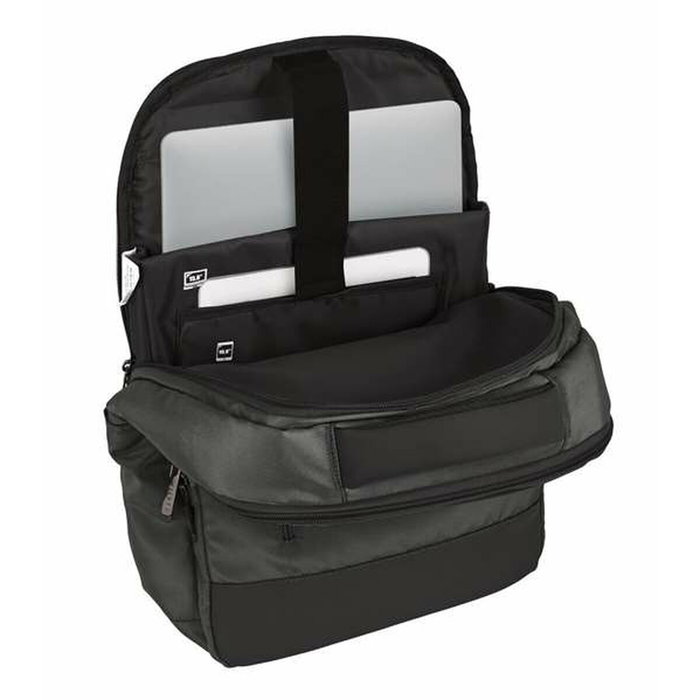 Safta Safta Business Sac à dos portable ordinateur 15,6" + tablette + USB, gris, 29x44x15 cm, nylon 900D et similicuir PVC, REACH Safta Safta Business Sac à dos portable ordinateur 15,6" + tablette + USB, gris, 29x44x15 cm, nylon 900D et similicuir PVC, REACH