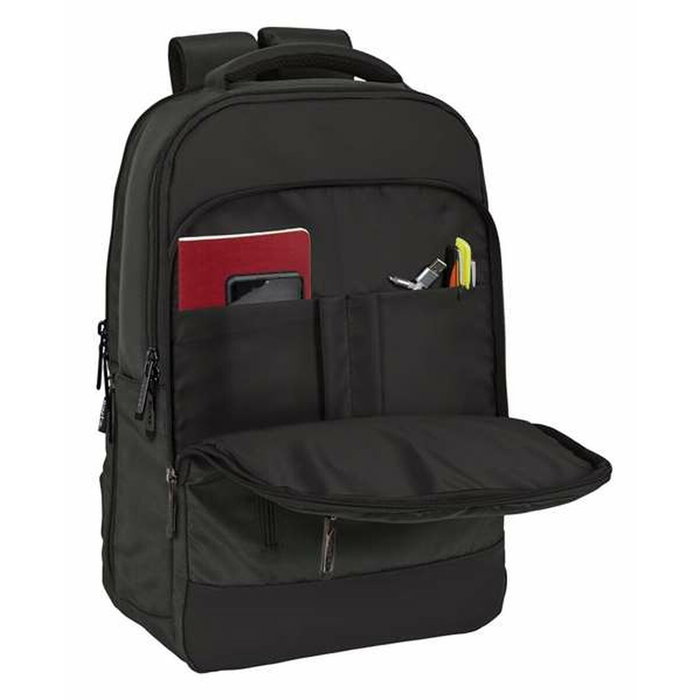 Safta Safta Business Sac à dos portable ordinateur 15,6" + tablette + USB, gris, 29x44x15 cm, nylon 900D et similicuir PVC, REACH Safta Safta Business Sac à dos portable ordinateur 15,6" + tablette + USB, gris, 29x44x15 cm, nylon 900D et similicuir PVC, REACH