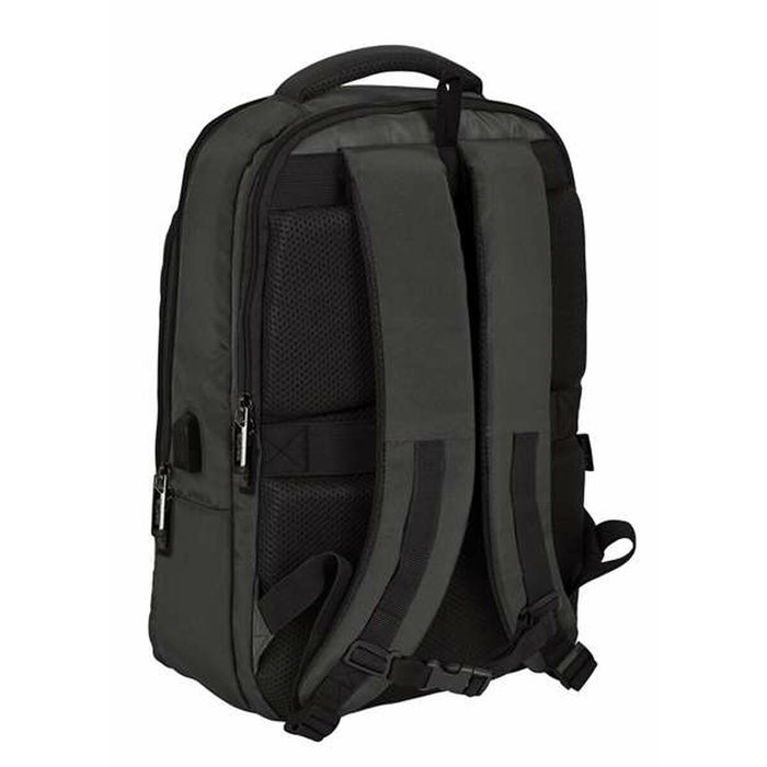Safta Safta Business Sac à dos portable ordinateur 15,6" + tablette + USB, gris, 29x44x15 cm, nylon 900D et similicuir PVC, REACH Safta Safta Business Sac à dos portable ordinateur 15,6" + tablette + USB, gris, 29x44x15 cm, nylon 900D et similicuir PVC, REACH