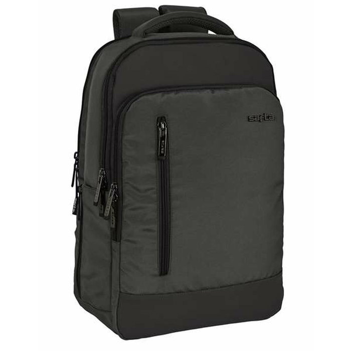 Safta Safta Business Sac à dos portable ordinateur 15,6" + tablette + USB, gris, 29x44x15 cm, nylon 900D et similicuir PVC, REACH Safta Safta Business Sac à dos portable ordinateur 15,6" + tablette + USB, gris, 29x44x15 cm, nylon 900D et similicuir PVC, REACH