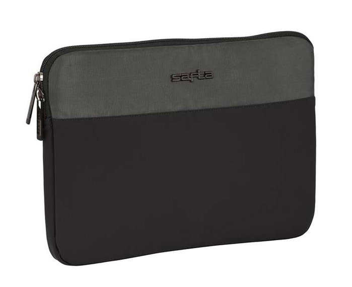Safta Business Sacoche pour ordinateur portable 11.6 pouces, grise, Nylon 900D + cuir PVC, dimensions 31 x 23 x 2 cm Safta Business Sacoche pour ordinateur portable 11.6 pouces, grise, Nylon 900D + cuir PVC, dimensions 31 x 23 x 2 cm