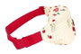 Safta Riñonera Cherry - Sac banane pour enfant 36 mois+, dimensions 23x12x9 cm, 300D polyester, couleur beige
