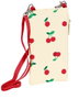 Safta Monedero portamovil "Cherry" 10x19 cm - Porte-monnaie et porte-téléphone, 300D polyester, couleur beige