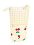 Safta Portatodo cubilete "Cherry", rangement 8x19x6cm, polyester 300D, couleur beige