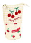 Safta Portatodo cubilete "Cherry", rangement 8x19x6cm, polyester 300D, couleur beige