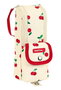 Safta Portatodo avec poignée "Cherry" 6 x 21 x 6 cm, valise rangement en polyester 300D, couleur beige, pour enfants dès 3 ans