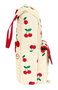 Safta Portatodo avec poignée "Cherry" 6 x 21 x 6 cm, valise rangement en polyester 300D, couleur beige, pour enfants dès 3 ans
