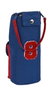 Safta Portatodo University avec asa - Porte-tout pour fournitures, dimensions 6 x 21 x 6 cm, 600D polyester, âge recommandé 3 ans, bleu marine et rouge