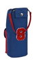 Safta Portatodo University avec asa - Porte-tout pour fournitures, dimensions 6 x 21 x 6 cm, 600D polyester, âge recommandé 3 ans, bleu marine et rouge