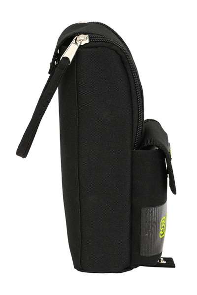 Safta Portatodo avec anse "Surf" 6x21x6cm - Sac de rangement en polyester 600D, couleur noire, pour enfants à partir de 3 ans Safta Portatodo avec anse "Surf" 6x21x6cm - Sac de rangement en polyester 600D, couleur noire, pour enfants à partir de 3 ans