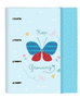 Safta Carp 4 ani 35mm avec recambio Blackfit8 "Mariposa" 27x32x3,5cm, carpe gonflable, 300D polyester, pour enfants dès 3 ans