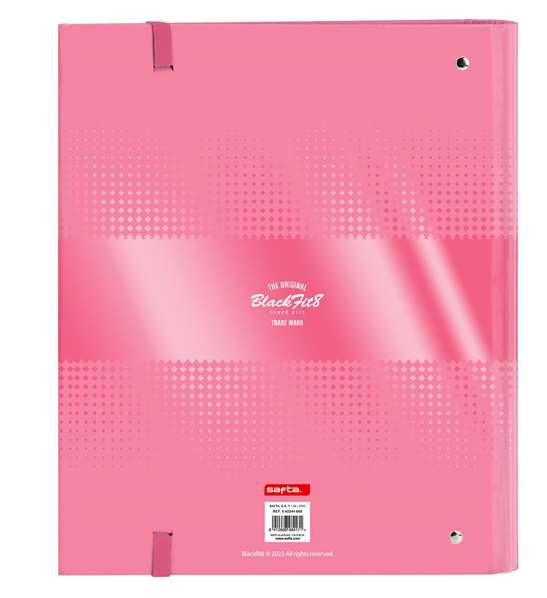 Safta Carp 4 Ani 35mm avec recambio Blackfit8 "Glow Up" - Tapis de jeu 27x32x3.5cm - Pour enfants dès 3 ans - Couleur rose - Matière polyester 600D