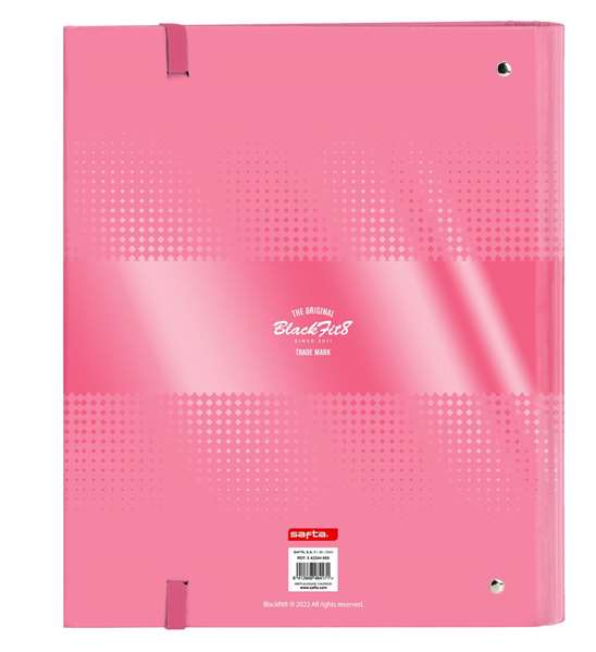 Safta Carp 4 Ani 35mm avec recambio Blackfit8 "Glow Up" - Tapis de jeu 27x32x3.5cm - Pour enfants dès 3 ans - Couleur rose - Matière polyester 600D