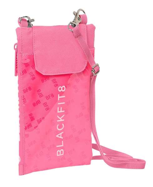 Safta Monedero portamovil Blackfit8 "Glow Up" 10x19 cm, couleur rose, polyester 600D REACH