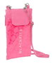 Safta Monedero portamovil Blackfit8 "Glow Up" 10x19 cm, couleur rose, polyester 600D REACH
