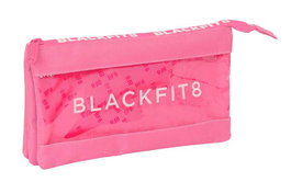 Safta Blackfit8 Triple Portatout Glow Up 22 x 12 x 3 cm - Sac en polyester 600D - Rose