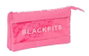 Safta Blackfit8 Triple Portatout Glow Up 22 x 12 x 3 cm - Sac en polyester 600D - Rose