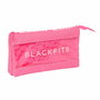 Trousse Fourre-Tout Triple BlackFit8 Glow up Rose (22 x 12 x 3 cm)